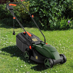  - 10 AMP 13 Inch Electric Corded Lawn Mower with Collection Box - Outdoor Style Company