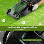  - 10 AMP 13 Inch Electric Corded Lawn Mower with Collection Box - Outdoor Style Company