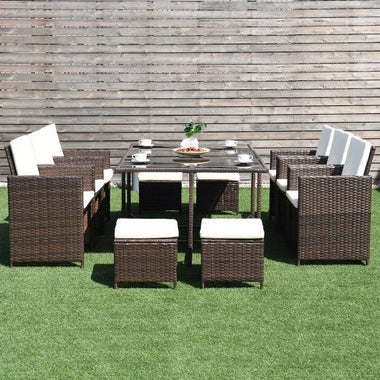  - 10 Pieces Outdoor Patio Dining Set - Outdoor Style Company