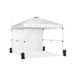  - 10 x 10 Feet Foldable Commercial Pop - up Canopy with Roller Bag and Banner Strip - Outdoor Style Company