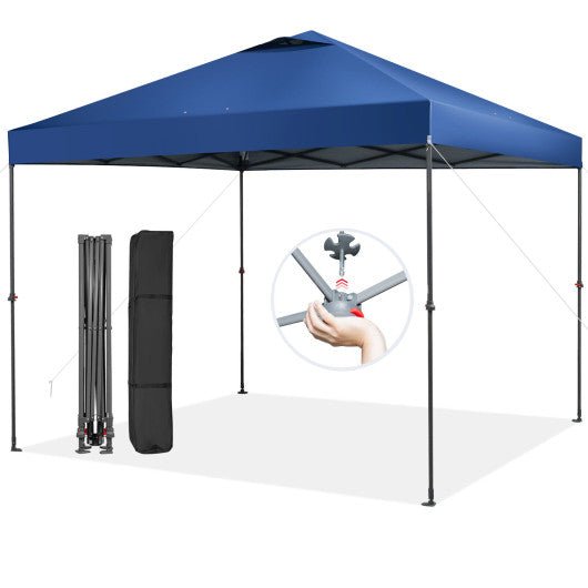  - 10 x 10 Feet Foldable Outdoor Instant Pop - up Canopy with Carry Bag - Outdoor Style Company