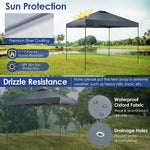  - 10 x 10 Feet Foldable Outdoor Instant Pop - up Canopy with Carry Bag - Outdoor Style Company