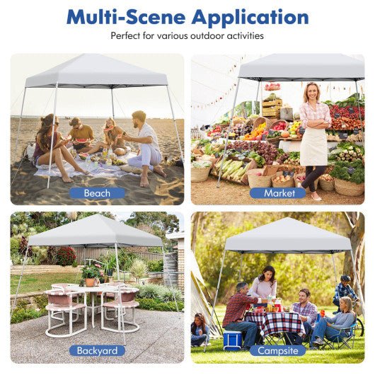  - 10 x 10 Feet Outdoor Instant Pop - up Canopy with Carrying Bag - Outdoor Style Company