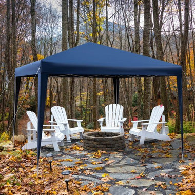  - 10 x 10 Feet Outdoor Pop - up Patio Canopy for Beach and Camp - Outdoor Style Company