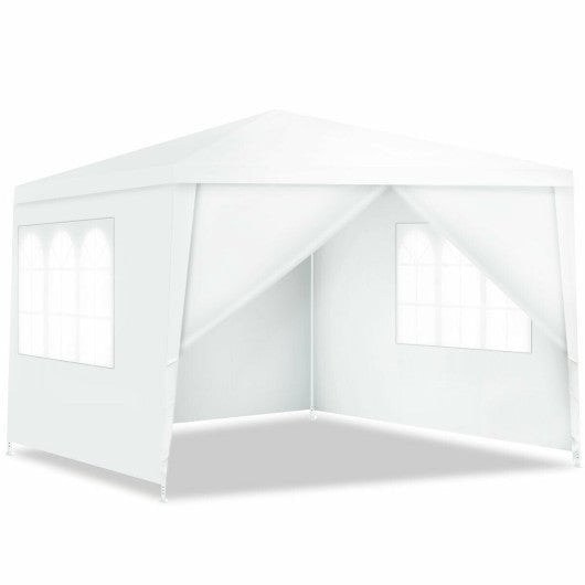  - 10 x 10 Feet Outdoor Side Walls Canopy Tent with 4 Removable Sidewalls - Outdoor Style Company