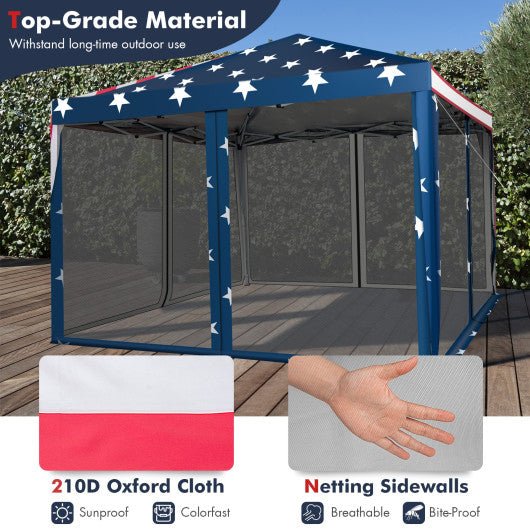  - 10 x 10 Feet Pop - up Canopy Tent Gazebo Canopy for Outdoor - Outdoor Style Company