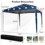  - 10 x 10 Feet Pop - up Canopy Tent Gazebo Canopy for Outdoor - Outdoor Style Company