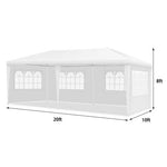  - 10 x 20 Feet Outdoor Party Wedding Canopy Tent with Removable Walls and Carry Bag - Outdoor Style Company