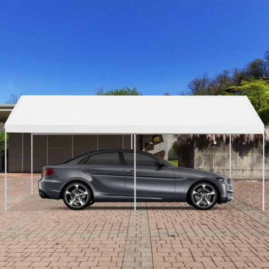  - 10 x 20 Feet Steel Frame Portable Car Canopy Shelter - Outdoor Style Company