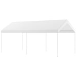  - 10 x 20 Feet Steel Frame Portable Car Canopy Shelter - Outdoor Style Company