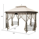  - 10’x 12’ Octagonal Patio Gazebo - Outdoor Style Company