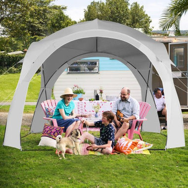  - 11 x 11 Feet Patio Sun Shade Shelter Canopy Tent Portable UPF 50+ Outdoor Beach - Outdoor Style Company