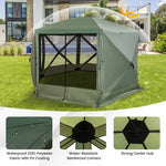  - 11.5 X 11.5 FT Pop - up Screen House Tent with Portable Carrying Bag - Green - Outdoor Style Company