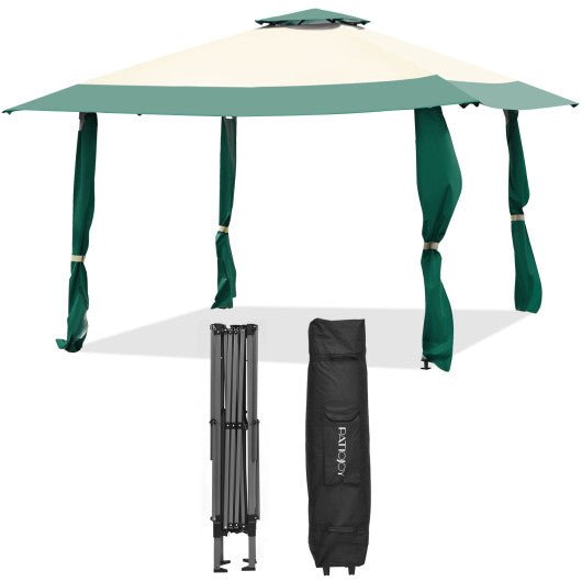  - 13 Feet x 13 Feet Pop Up Canopy Tent Instant Outdoor Folding Canopy Shelter - Outdoor Style Company