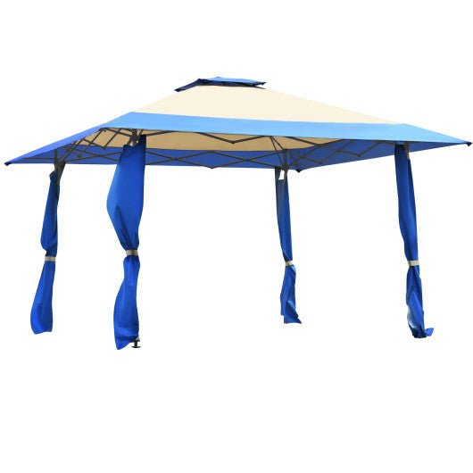  - 13 Feet x 13 Feet Pop Up Canopy Tent Instant Outdoor Folding Canopy Shelter - Outdoor Style Company