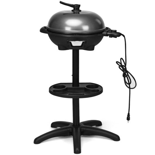  - 1350 W Outdoor Electric BBQ Grill with Removable Stand - Outdoor Style Company