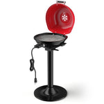  - 1600W Portable Electric BBQ Grill with Removable Non - Stick Rack - Outdoor Style Company