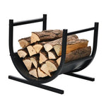  - 17 Inch U - Shaped Firewood Rack Steel - Outdoor Style Company