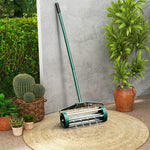  - 18 Inch Rolling Lawn Aerator with Splash - Proof Fender for Garden - Outdoor Style Company