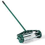  - 18 Inch Rolling Lawn Aerator with Splash - Proof Fender for Garden - Outdoor Style Company
