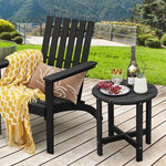  - 18 Inch Round Weather - Resistant Adirondack Side Table - Outdoor Style Company