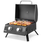  - 2 - Burner Propane Gas Grill 20000 BTU Outdoor Portable with Thermometer - Outdoor Style Company