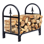  - 2 Feet Outdoor Heavy Duty Steel Firewood Storage Holder - Outdoor Style Company