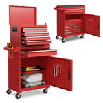  - 2 - in - 1 Tool Chest and Cabinet with 5 Sliding Drawers - Outdoor Style Company