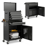  - 2 - in - 1 Tool Chest and Cabinet with 5 Sliding Drawers - Outdoor Style Company