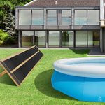  - 2 Pieces 10/16.4/20 Feet Weatherproof Solar Swimming Pool Heating System - Outdoor Style Company