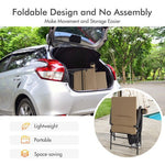  - 2 Pieces Patio Padded Folding Portable Chair Camping Dining Outdoor - Outdoor Style Company