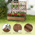  - 2 - Tier Raised Garden Bed with Trellis - Outdoor Style Company