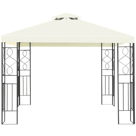  - 2 Tiers 10 x 10 Feet Patio Gazebo Canopy Tent - Outdoor Style Company