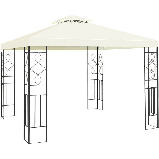  - 2 Tiers 10 x 10 Feet Patio Gazebo Canopy Tent - Outdoor Style Company