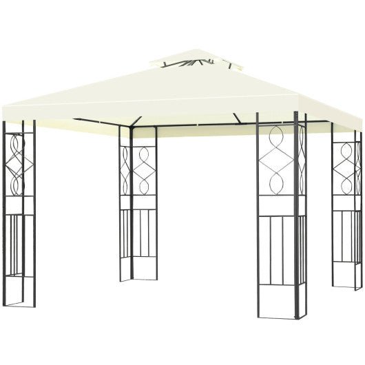  - 2 Tiers 10 x 10 Feet Patio Gazebo Canopy Tent - Outdoor Style Company