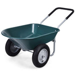  - 2 Tire Wheelbarrow Garden Cart Heavy - duty Dolly Utility Cart - Outdoor Style Company