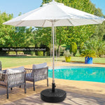  - 20 Inch Fillable Heavy - Duty Round Umbrella Base Stand - Outdoor Style Company