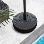  - 20 Inch Fillable Heavy - Duty Round Umbrella Base Stand - Outdoor Style Company