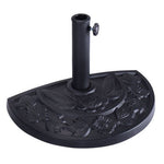  - 20 inch Outdoor Patio Half Round Umbrella Base - Outdoor Style Company