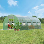  - 20 x 10 x 6.6 Feet Greenhouse with Windows and Doors for Outdoor - Outdoor Style Company