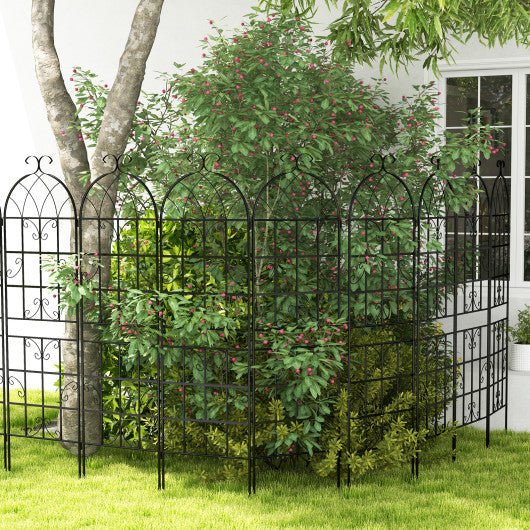  - 2/4 Pack 71 x 20 Inch Metal Garden Trellis for Climbing Plants - Outdoor Style Company