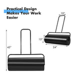  - 24 x 13 Inch Tow Lawn Roller Water Filled Metal Push Roller - Outdoor Style Company