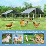  - 26.2 x 9.5 ft Large Walk - In Chicken Coop with Roof Cover - Outdoor Style Company