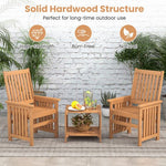  - 3 Pieces Patio Furniture Set with 1.5 Inch Umbrella Hole - Outdoor Style Company