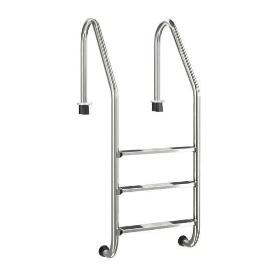  - 3 Step Stainless Steel Swimming Pool Ladder Handrail for Pool - Outdoor Style Company