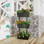  - 3 - Tier Freestanding Vertical Plant Stand for Gardening and Planting Use - Outdoor Style Company