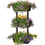  - 3 - Tier Freestanding Vertical Plant Stand for Gardening and Planting Use - Outdoor Style Company