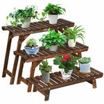  - 3 Tier Step Design Plant Shelf Rack - Outdoor Style Company