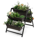  - 3 - Tier Vertical Raised Garden Bed with 5 Plant Boxes - Outdoor Style Company