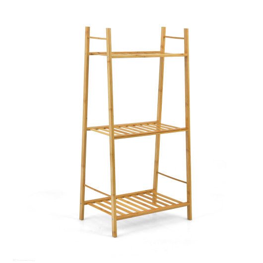  - 3 Tiers Vertical Bamboo Plant Stand - Outdoor Style Company